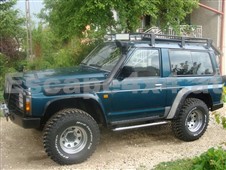 HD-Schwellerrohre für Nissan Patrol Y60 - 3-türer